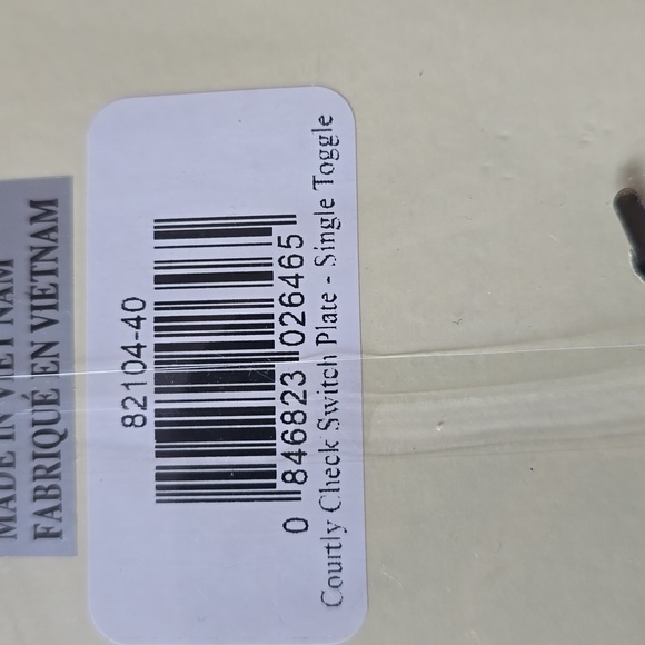 ❤️BUY 2 GET 1 FREE MacKenzie-Childs Courtly Check Enamel Switch Plate - Picture 12 of 14